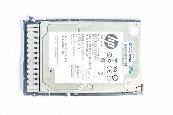 HP HDD 300GB 6G SAS 15k 2.5“ SC ENT